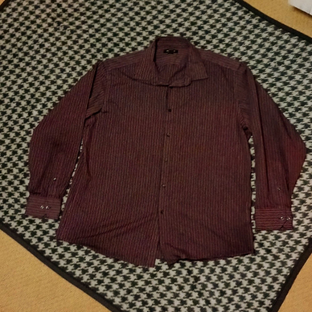 Vintage Structure button-down casual shirt.